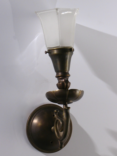 Pair of Cast Brass Bird Head Sconces